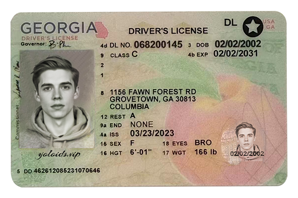 Georgia Fake IDs (2025 version)